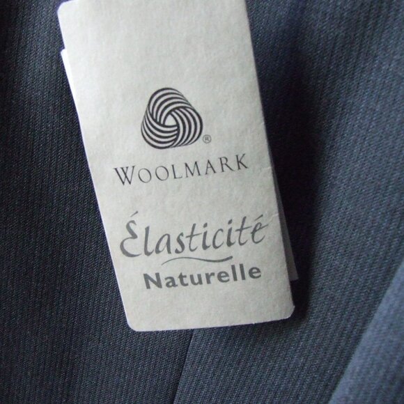 Bosa suit pinstripe grey wool blazer jacket pants vintage grandpa 40 tall new - Picture 11 of 16